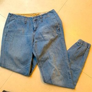 RAG & BONE elastic denim joggers